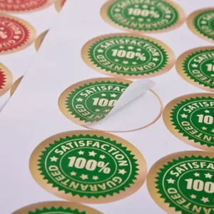 Báo giá in nhanh Decal vỡ – Tem bảo hành