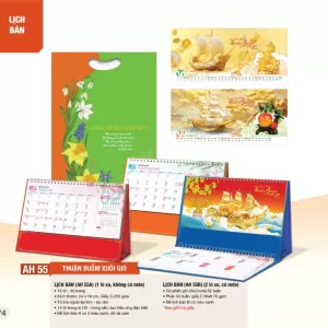 Báo Giá in Lịch Để Bàn 2026