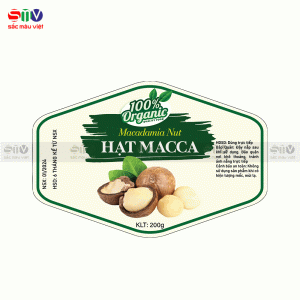 Báo giá in Tem dán thực phẩm