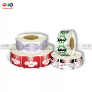 Báo giá in Tem decal cuộn