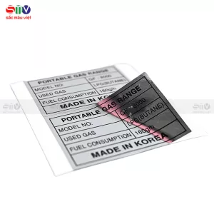 Báo giá in Tem xi bạc